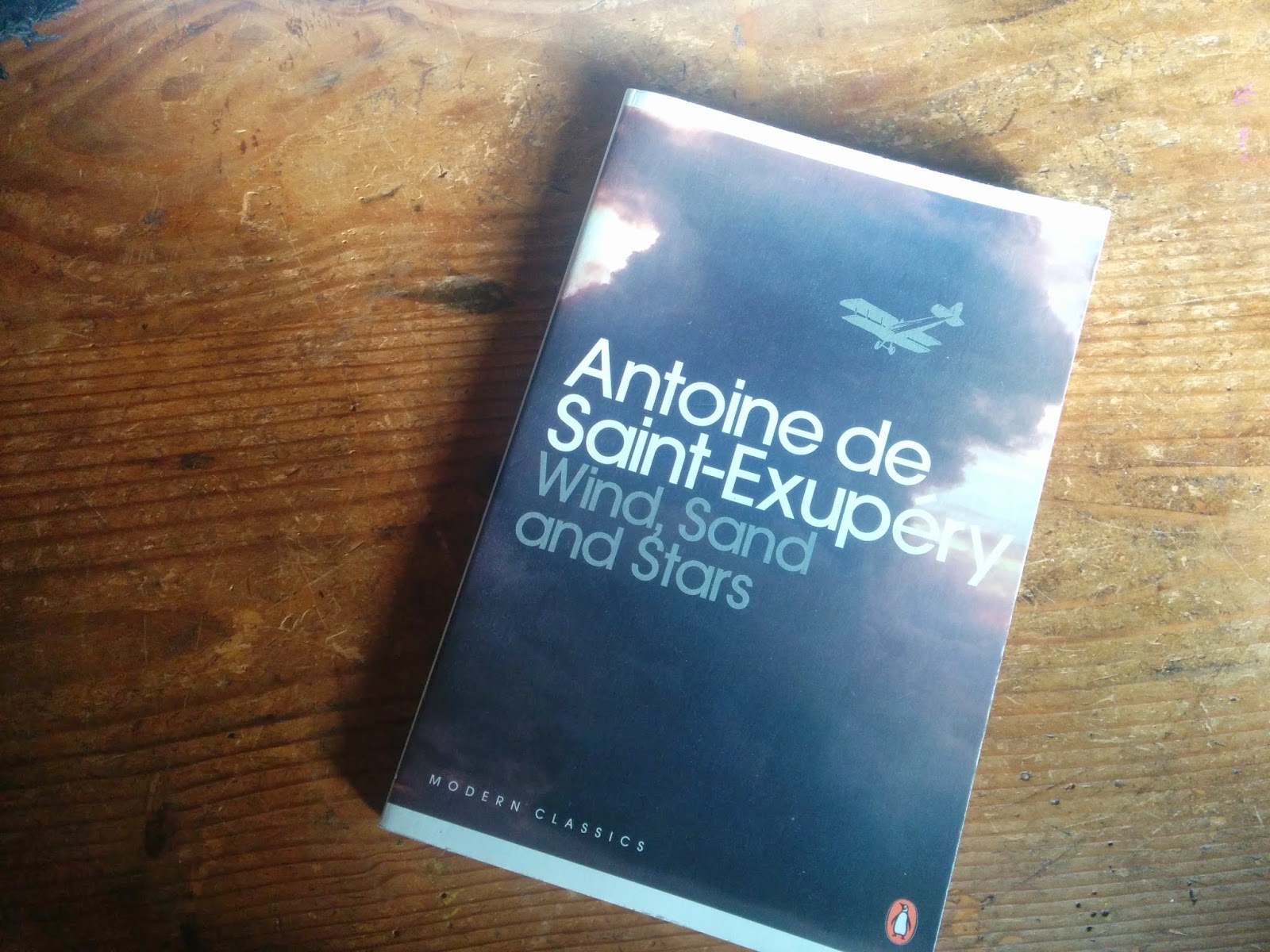 Penguin edition of Wind, Sand and Stars by Antoine de Saint-Exupéry
